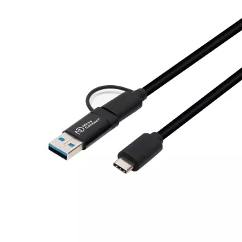 Microconnect USB3.1CCA1 USB kabelis USB 3.2 Gen 1 (3.1 Gen 1) 1 m USB C Melns