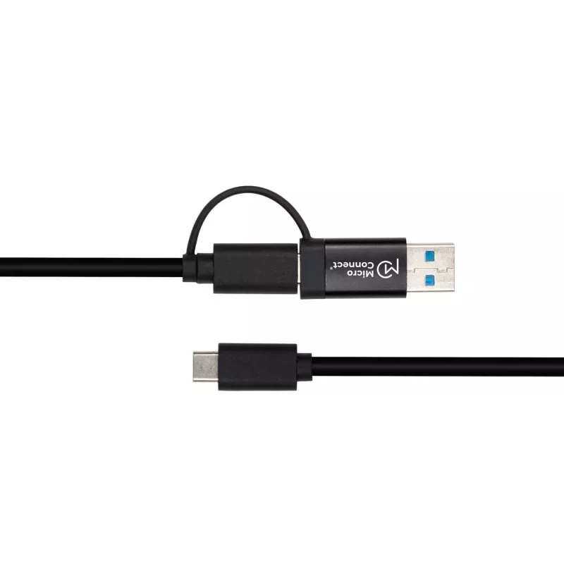 Microconnect USB3.1CCA1 USB kabelis USB 3.2 Gen 1 (3.1 Gen 1) 1 m USB C Melns