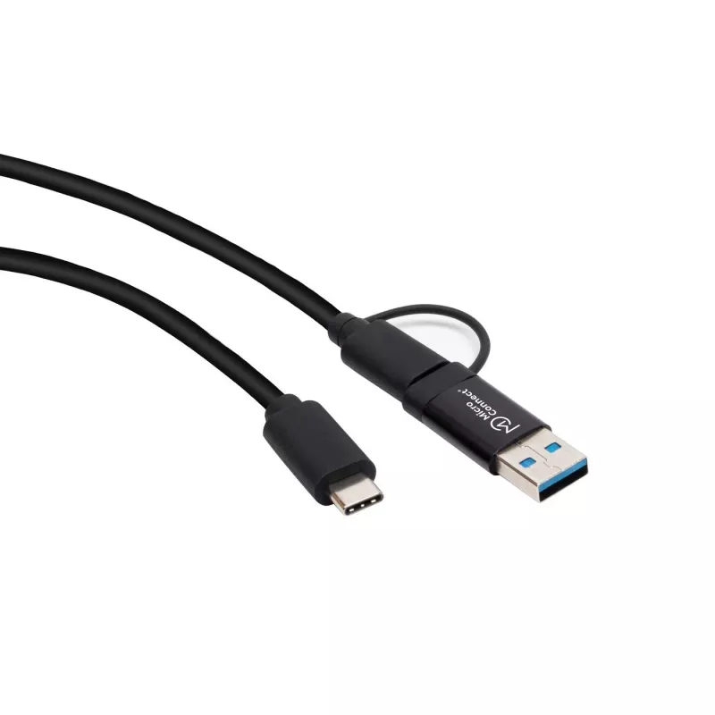 Microconnect USB3.1CCA1 USB kabelis USB 3.2 Gen 1 (3.1 Gen 1) 1 m USB C Melns