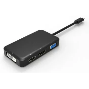 Microconnect USB3.1CCOM10 USB grafikas adapteris 3840 x 2160 pikseļi melns