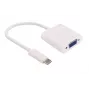 Microconnect USB3.1CVGAW USB grafikas adapteris, balts