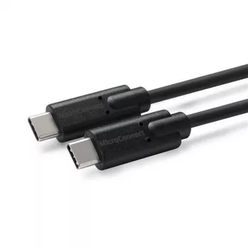 Microconnect USB3.2CC0.5 USB kabelis USB 3.2 Gen 2 (3.1 Gen 2) 0,5 m USB C melns
