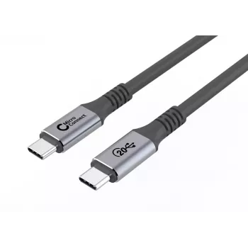 Microconnect USB3.2CC01 USB kabelis USB 3.2 Gen 2 (3.1 Gen 2) 1 m USB C Melns