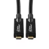 Microconnect USB3.2CC10OP USB kabelis USB 3.2 Gen 2 (3.1 Gen 2) 10 m USB C Melns