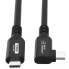 USB kabelis Microconnect USB3.2CC2-A 2 m USB C melns USB 3.2 Gen 2x2 20 Gbit/s