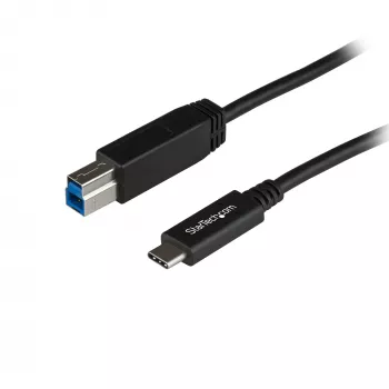StarTech.com 1 m USB-B uz USB-C kabelis, USB 10 Gbps, datu vads, USB 3.2 Gen 2, USB-C datu pārraides kabelis
