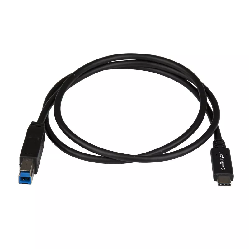 StarTech.com 1 m USB-B uz USB-C kabelis, USB 10 Gbps, datu vads, USB 3.2 Gen 2, USB-C datu pārraides kabelis