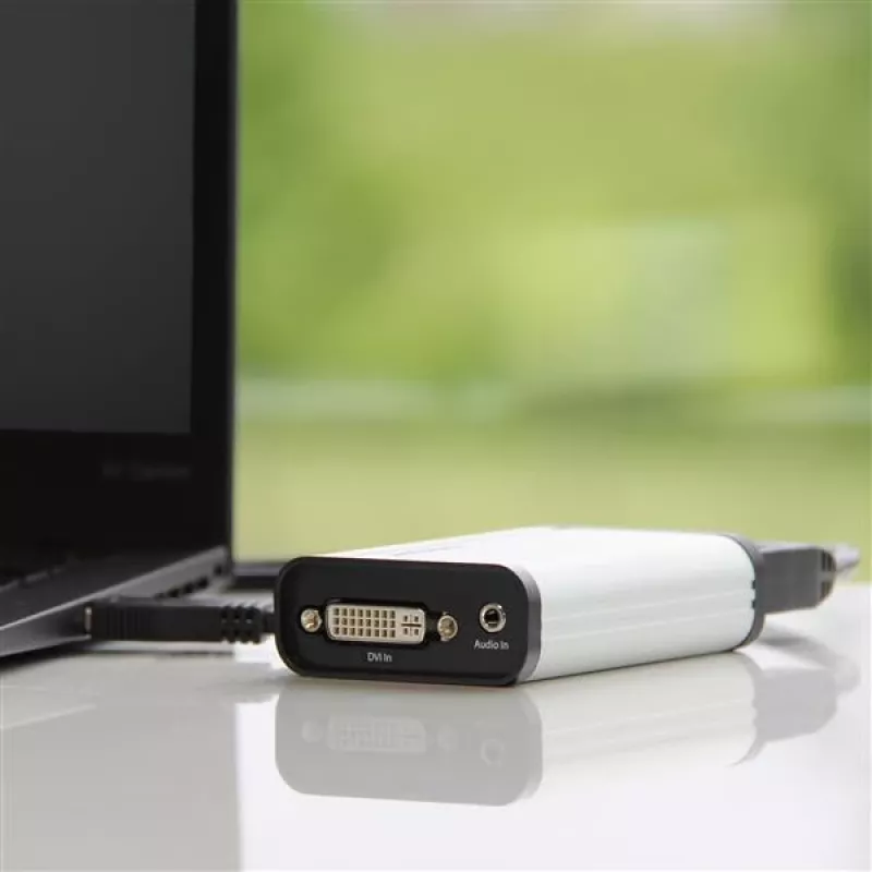 StarTech.com USB 3.0 uztveršanas ierīce augstas veiktspējas DVI video - 1080p 60fps - alumīnijs - TAA