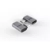 Microconnect USB4-CCFA-240W USB kabelis 0 m USB C Melns