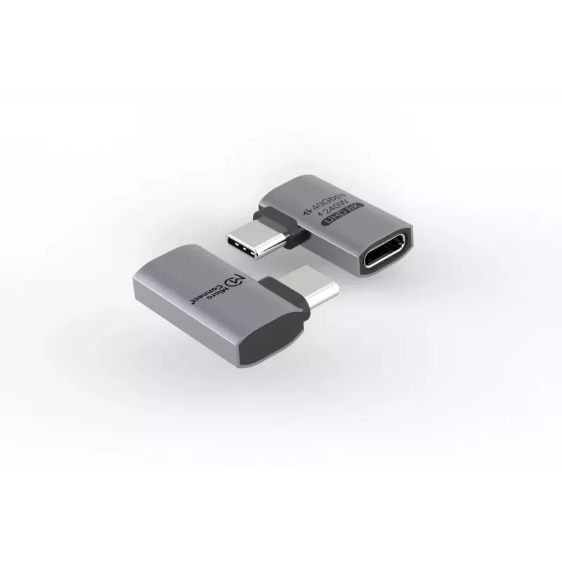 Microconnect USB4-CCFA-240W USB kabelis 0 m USB C Melns