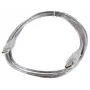 Microconnect USBAAF2T USB kabelis USB 2.0 1,8 m USB A Caurspīdīgs