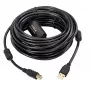 Microconnect USBAB20B-ACTIVE USB kabelis USB 2.0 20 m USB A USB B Melns