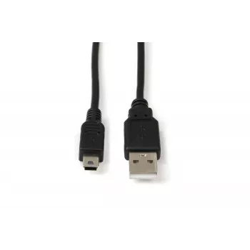 Microconnect USBAMB505 USB kabelis USB 2.0 0,5 m USB A Mini-USB B melns