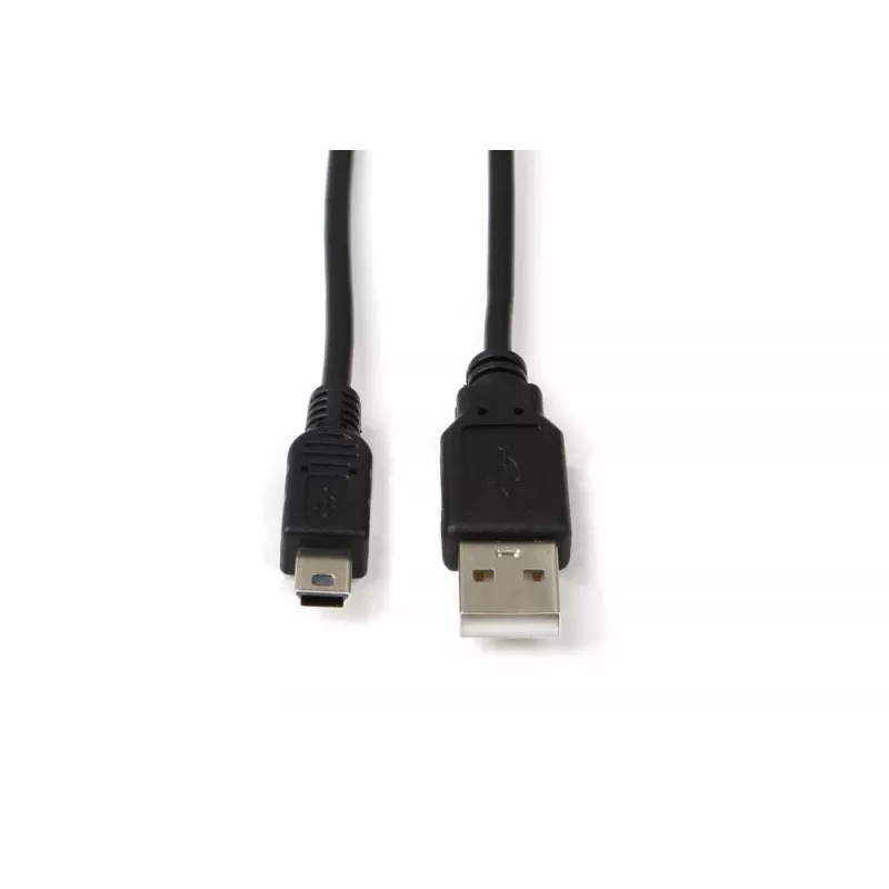 Microconnect USBAMB505 USB kabelis USB 2.0 0,5 m USB A Mini-USB B melns