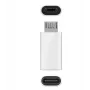 Microconnect USBMICROUSBS kabeļa savienotāja pārveidotājs Micro-USB B USB C Balts