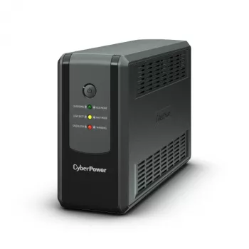 CyberPower UT650EG-FR nepārtrauktās barošanas avots (UPS) Line-Interactive 0,65 kVA 360 W 3 maiņstrāvas kontaktligzdas
