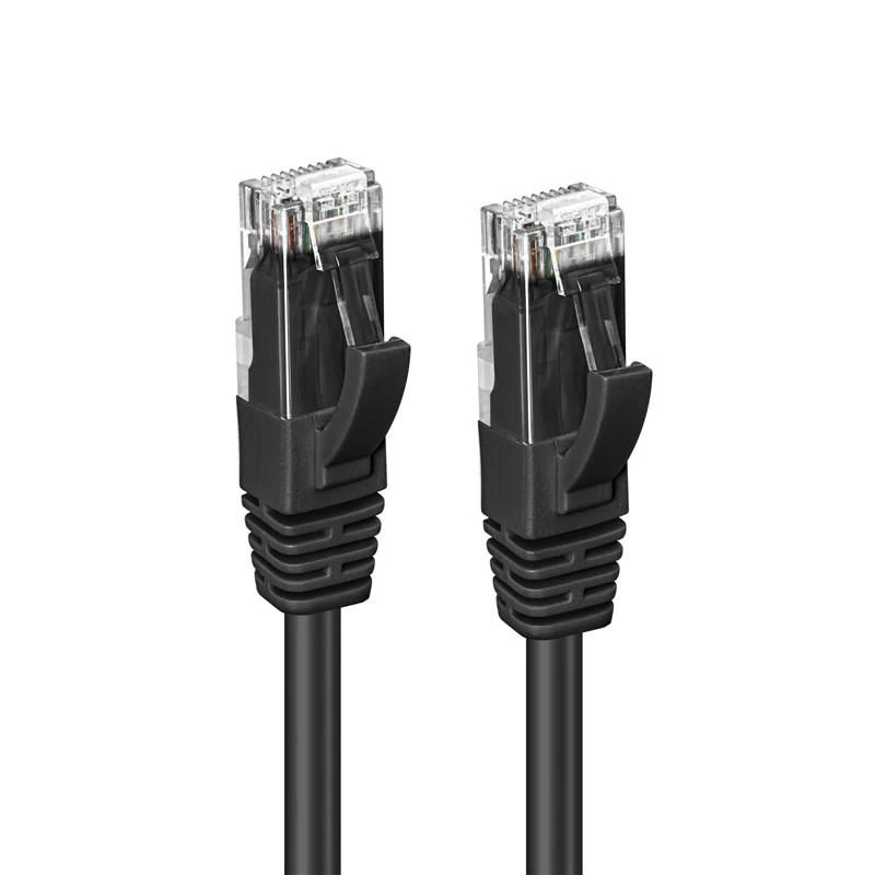 Microconnect UTP6002S tīkla kabelis Melns 0,2 m Cat6 U/UTP (UTP)