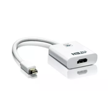 ATEN 4K aktīvais mini DisplayPort–HDMI pārveidotājs, 3D, līdz 3840 x 2160 @30 Hz