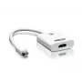 ATEN 4K aktīvais mini DisplayPort–HDMI pārveidotājs, 3D, līdz 3840 x 2160 @30 Hz