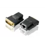 ATEN Mini DVI Over Cat5e/6 Video Extender (20m), 1920 x 1080 pikseļi, AV raidītājs un uztvērējs, 20 m, vadu savienojums, melns, HDCP