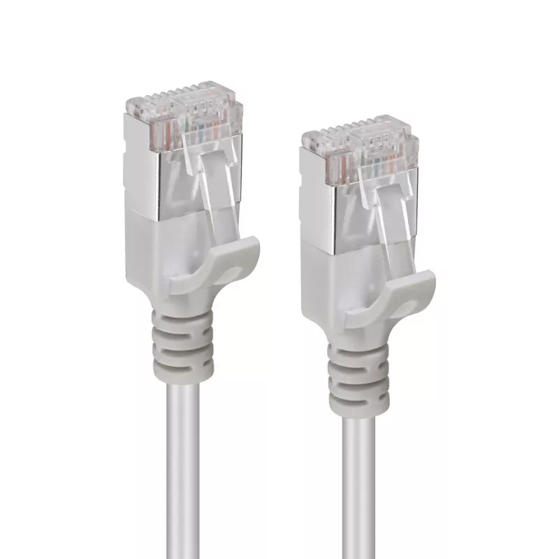Microconnect V-FTP6A005-plāns networking kabelis pelēka 0.5 m Cat6a U/FTP (STP)