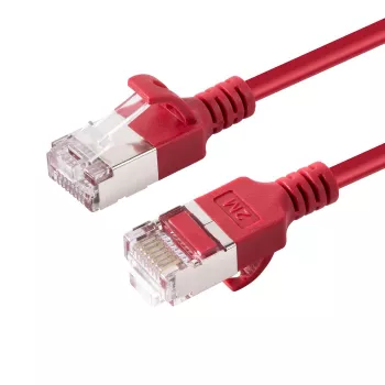 Microconnect V-FTP6A015R-plāns tīkla kabelis sarkans 1.5 m Cat6 U/FTP (STP)