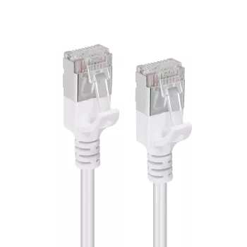 Microconnect V-FTP6A015W-plāns tīkla kabelis balts 1,5 m Cat6a U/FTP (STP)
