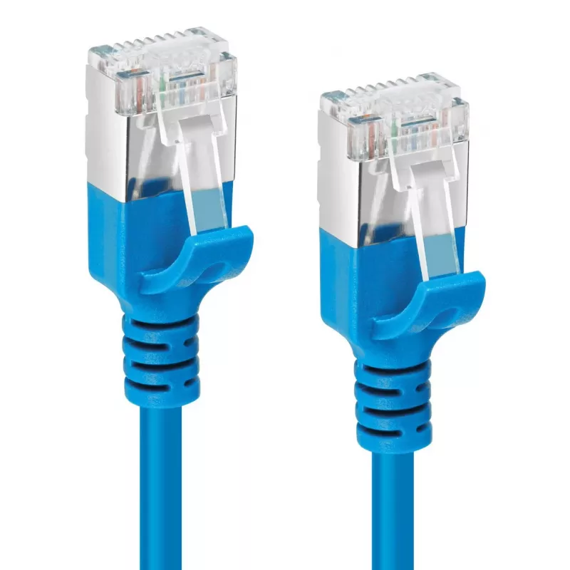 Microconnect V-FTP6A02B-plāns tīkla kabelis zils 2 m Cat6a U/FTP (STP)