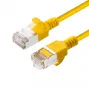 Microconnect V-FTP6A075Y-plāns tīkla kabelis dzeltens 7.5 m Cat6a U/FTP (STP)