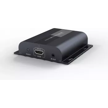 AV raidītājs VivoLink VLHDMIEXT1-TV2 — HDMI ieeja/izeja caur Cat5e, līdz 1920x1080, 120 m, vadu, melns