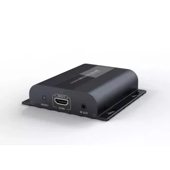AV raidītājs VivoLink VLHDMIEXT1-TV2 — HDMI ieeja/izeja caur Cat5e, līdz 1920x1080, 120 m, vadu, melns