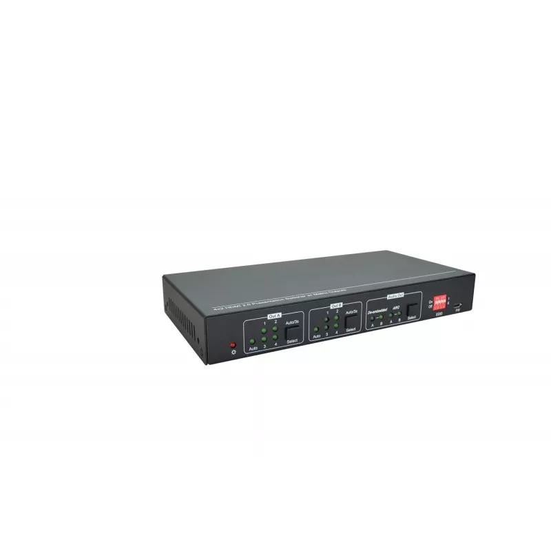 Vivolink VLHDMIMAT4X2RS matricu komutators Mērogojams matricu komutators 7.5 W