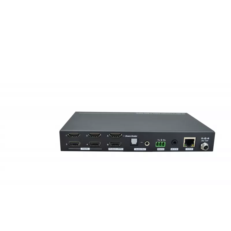 Vivolink VLHDMIMAT4X2RS matricu komutators Mērogojams matricu komutators 7.5 W