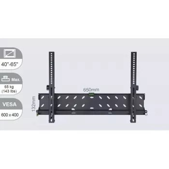 Vivolink VLMW4065T TV stiprinājums/statīvs 165.1 cm (65 collas) melns
