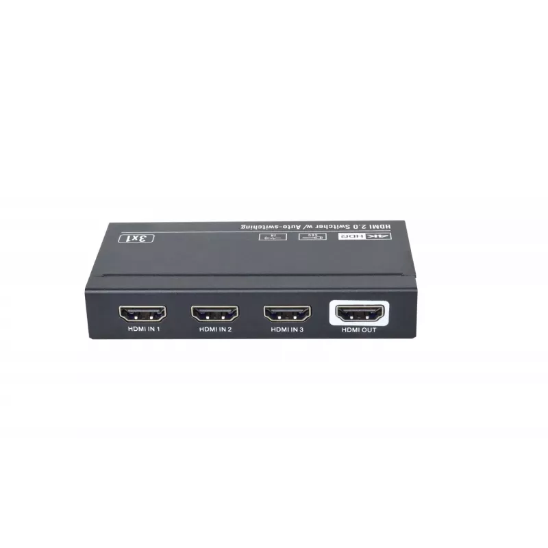 HDMI Video Switch Vivolink VLSW131 3840x2160 60fps Melns