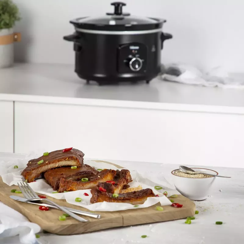 Lēnā plīts Tristar VS-3915 3,5 L melna rotējoša pārvaldība 180 W