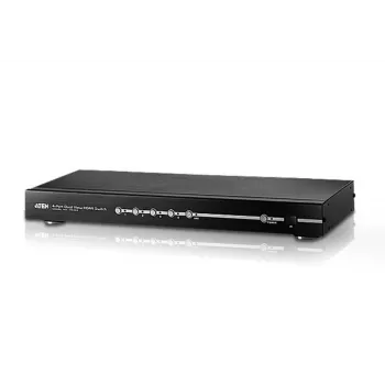 ATEN 4 portu divu skatu HDMI pārslēdzējs, HDMI, metāls, melns, 15 m, 480p, 720p, 1080i, 1080p, 6,75 Gbit/s