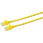 Microconnect V-UTP60015Y-plāns tīkla kabelis dzeltens 0,15 m Cat6 U/UTP (UTP)