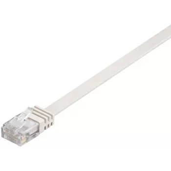 Microconnect V-UTP60025W-FLAT tīkla kabelis Balts 0,25 m Cat6 U/UTP (UTP)