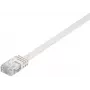 Microconnect V-UTP60025W-FLAT tīkla kabelis Balts 0,25 m Cat6 U/UTP (UTP)