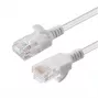 Microconnect V-UTP601W-plāns tīkla kabelis Balts 1 m Cat6 U/UTP (UTP)