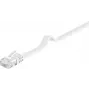 Microconnect V-UTP602W-FLAT tīkla kabelis, balts, 2 m, Cat6 U/UTP (UTP)