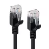 Microconnect V-UTP6A02S-plāns tīkla kabelis Melns 2 m Cat6a U/UTP (UTP)