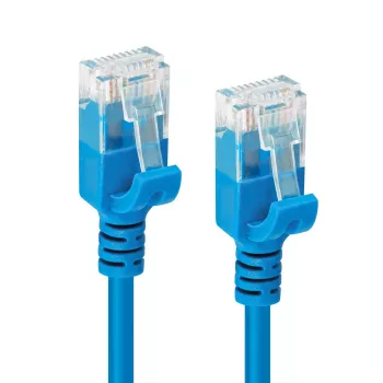 Microconnect V-UTP6A03B-plāns tīkla kabelis zils 3 m Cat6a U/UTP (UTP)