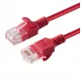 Microconnect V-UTP6A03R-plāns tīkla kabelis, sarkans, 3 m, Cat6a U/UTP (UTP)
