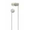 Sony WI-C100 Bezvadu austiņas iebūvētas, zvaniem/mūzikai, Bluetooth, bēšas