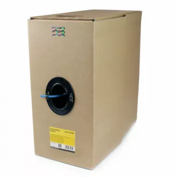StarTech.com Bulk Cat 6 Ethernet kabelis - 1000 pēdas (304,8 m) - ciets - CMR novērtēts - zils - TAA atbilstošs