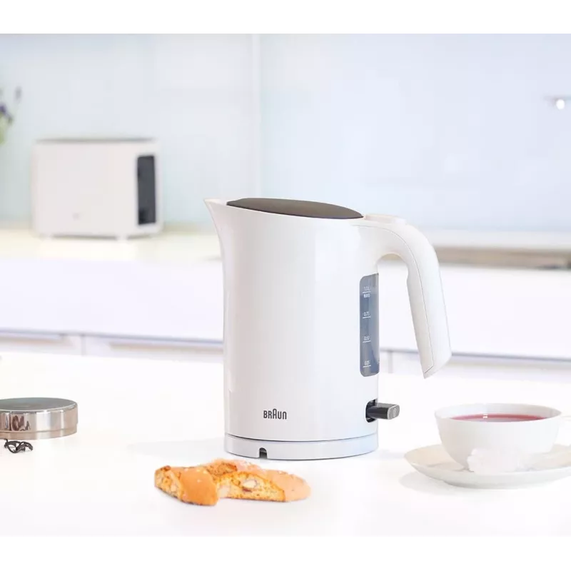 Braun PurEase WK 3100 WH elektriskā tējkanna 1,7 L 2200 W Balta
