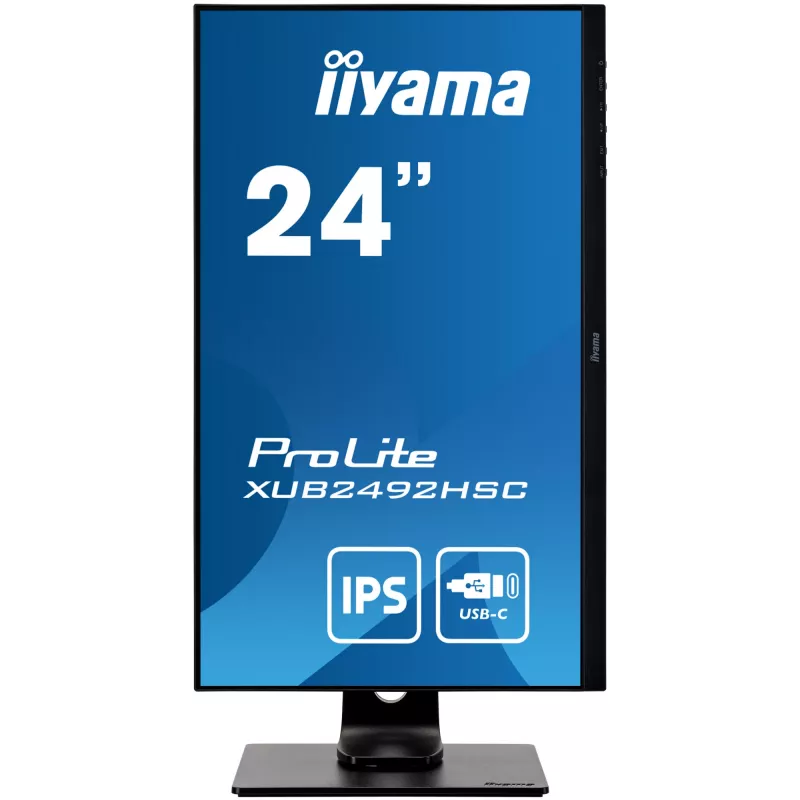 iiyama ProLite XUB2492HSC-B1 datora monitors 60,5 cm (23,8 collas) 1920 x 1080 pikseļi Full HD LCD Melns