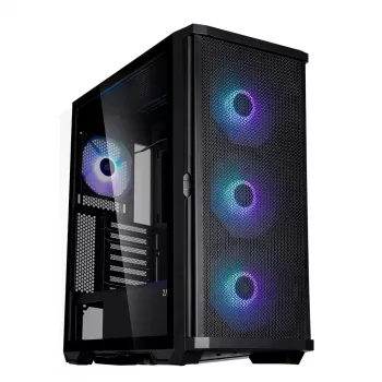 Zalman Z10 PLUS datora korpuss Midi Tower melnā krāsā